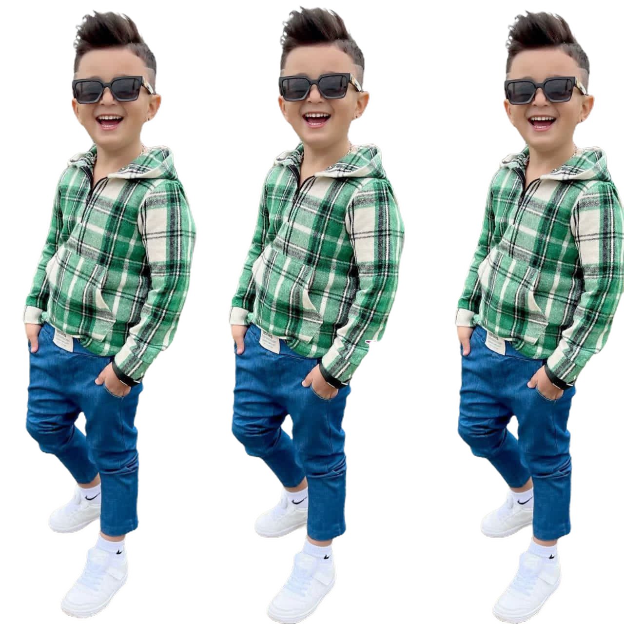 قميص بولو مخطط للأطفال