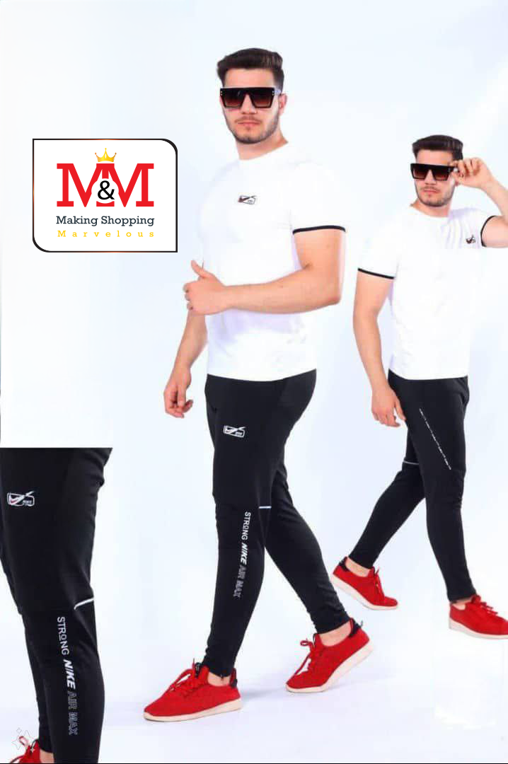 طقم رياضي من قطعتين للرجال