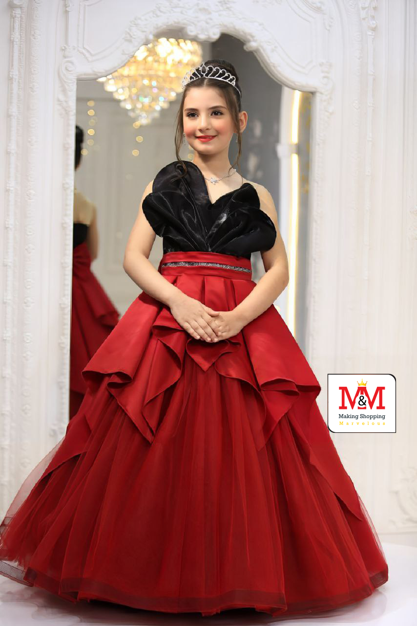 فستان أميرة أنيق للأطفال