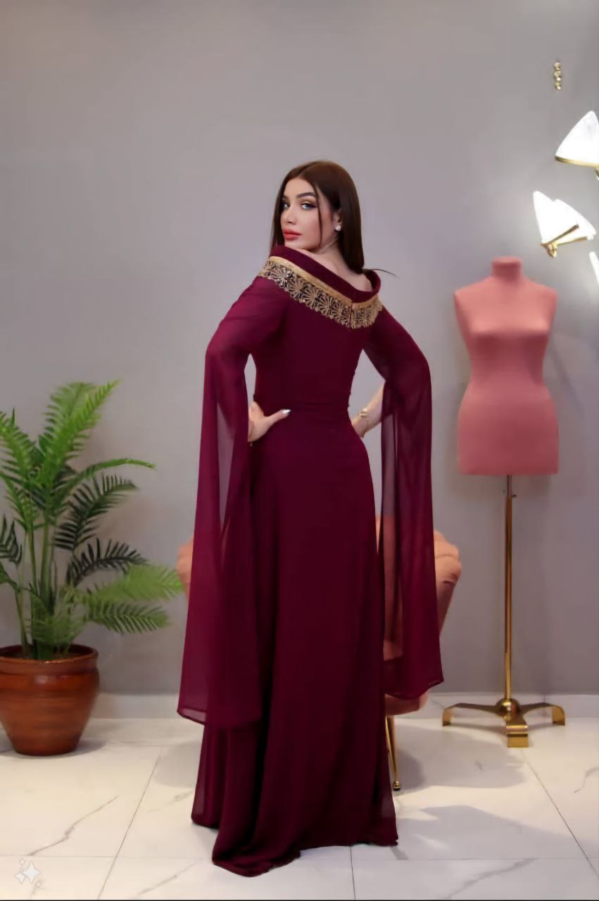 فستان سهرة فاخر