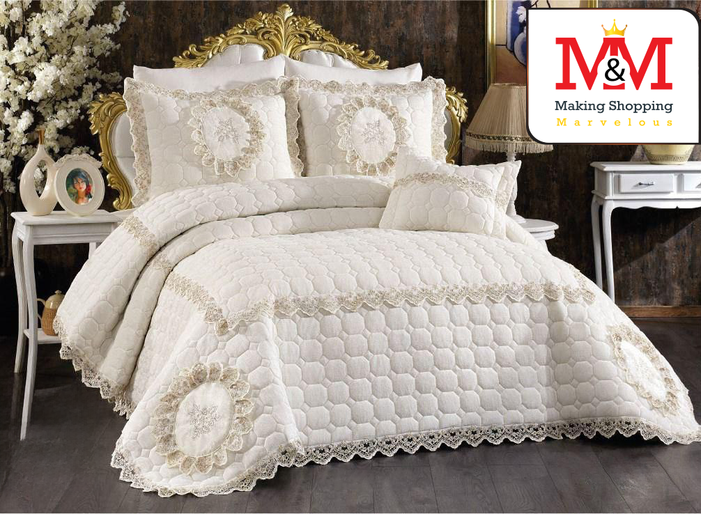 طقم غطاء سرير أوركيد